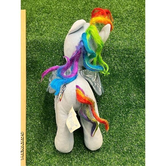 2013 My Little Pony Build A Bear Rainbow Dash Wings Stuffed Animal Plush Pegasus - Picture 4 of 6
